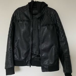 Express faux leather jacket
